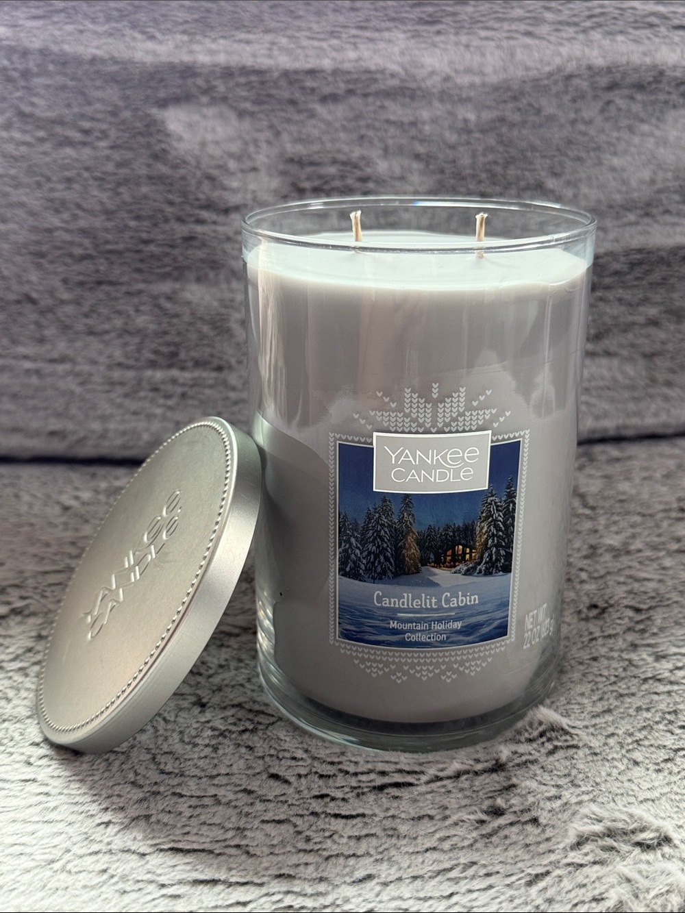 NEW Yankee Candle Large Tumbler Candle - Candlelit Cabin